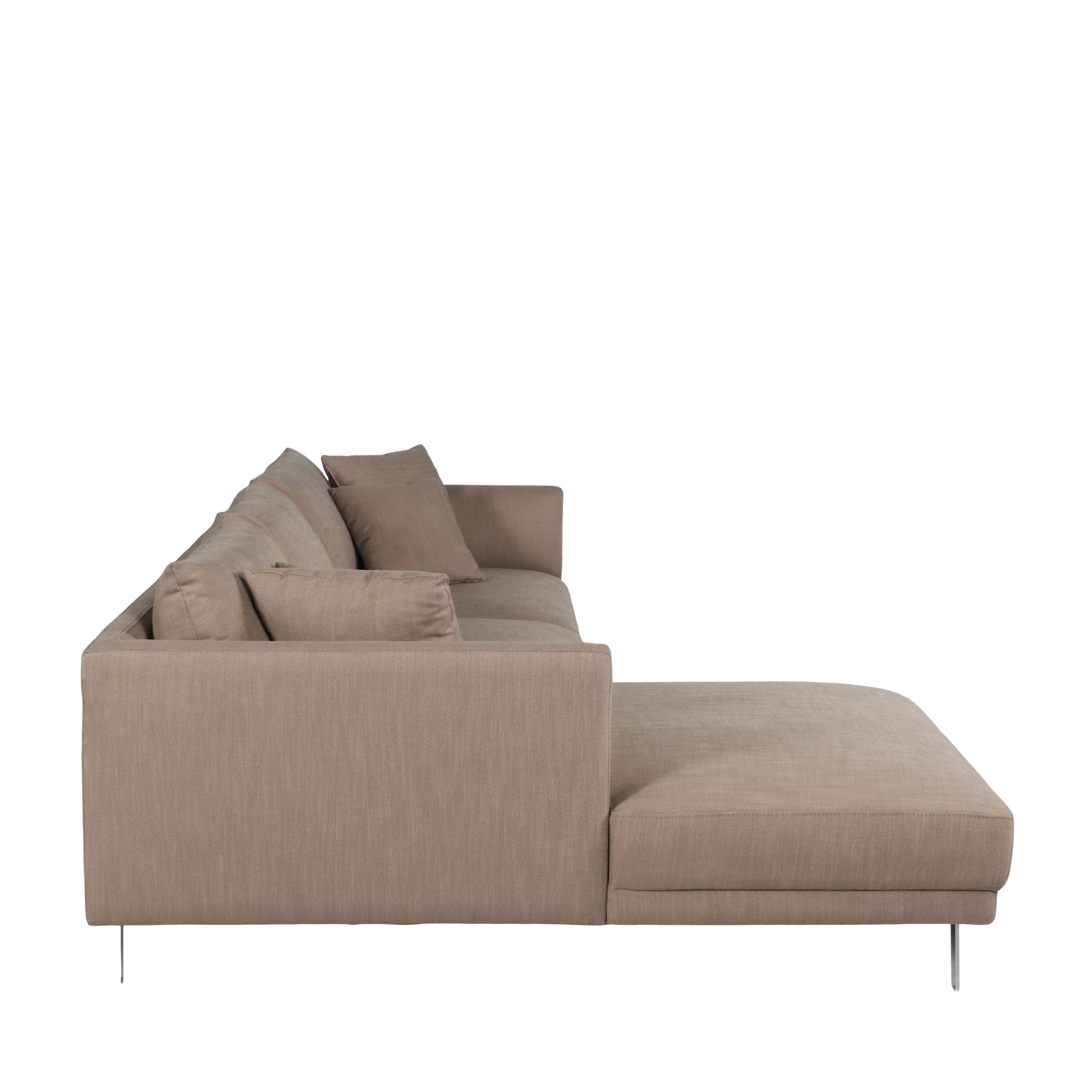 Capella II chaiselong sofa - på ben (venstrevendt)